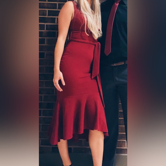 Whitefox Red Dresss - Picture 1 of 4